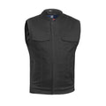 Axel Men's Denim Motorcycle Vest