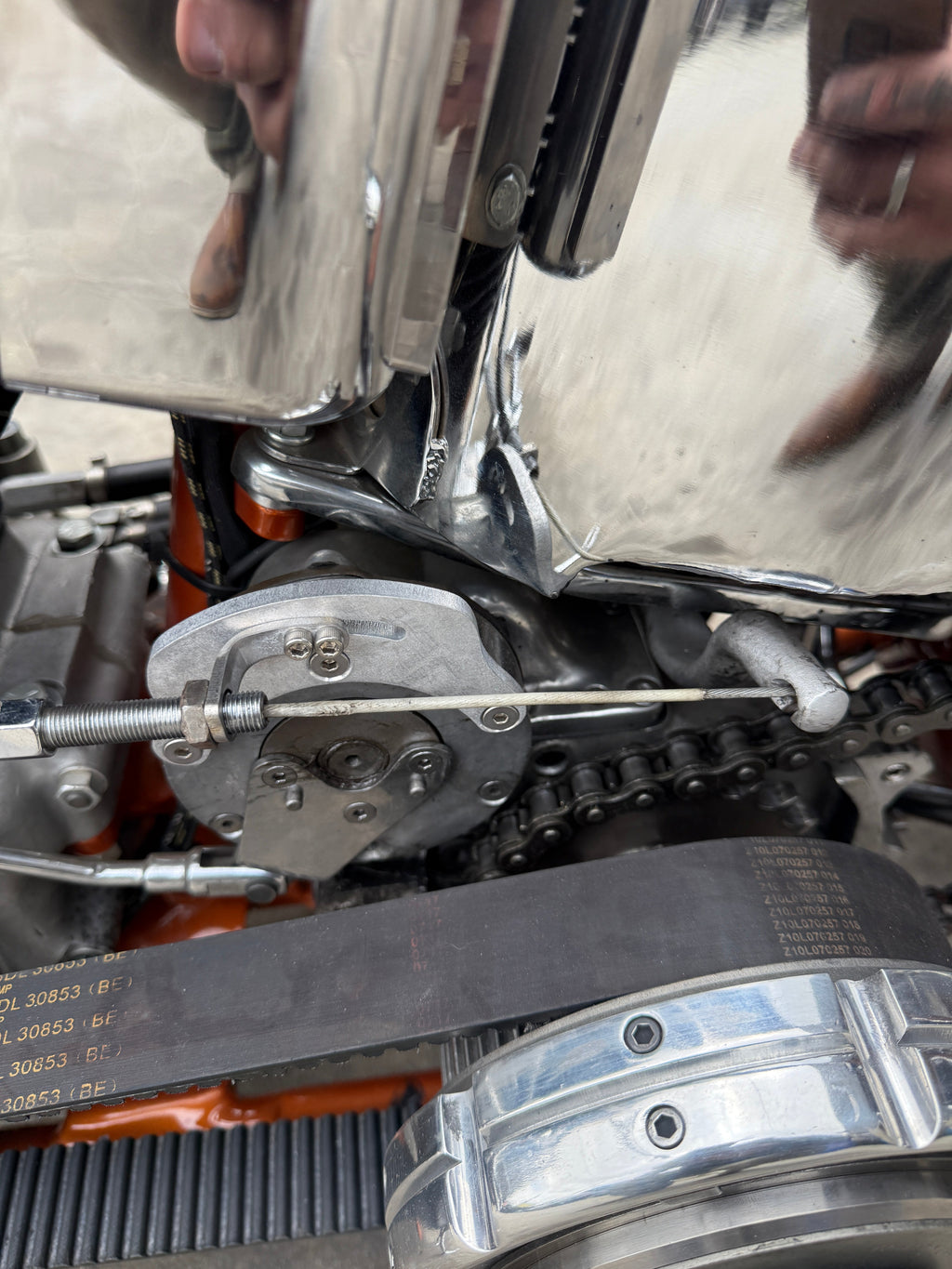 Quick-Pull Clutch Cable Bracket