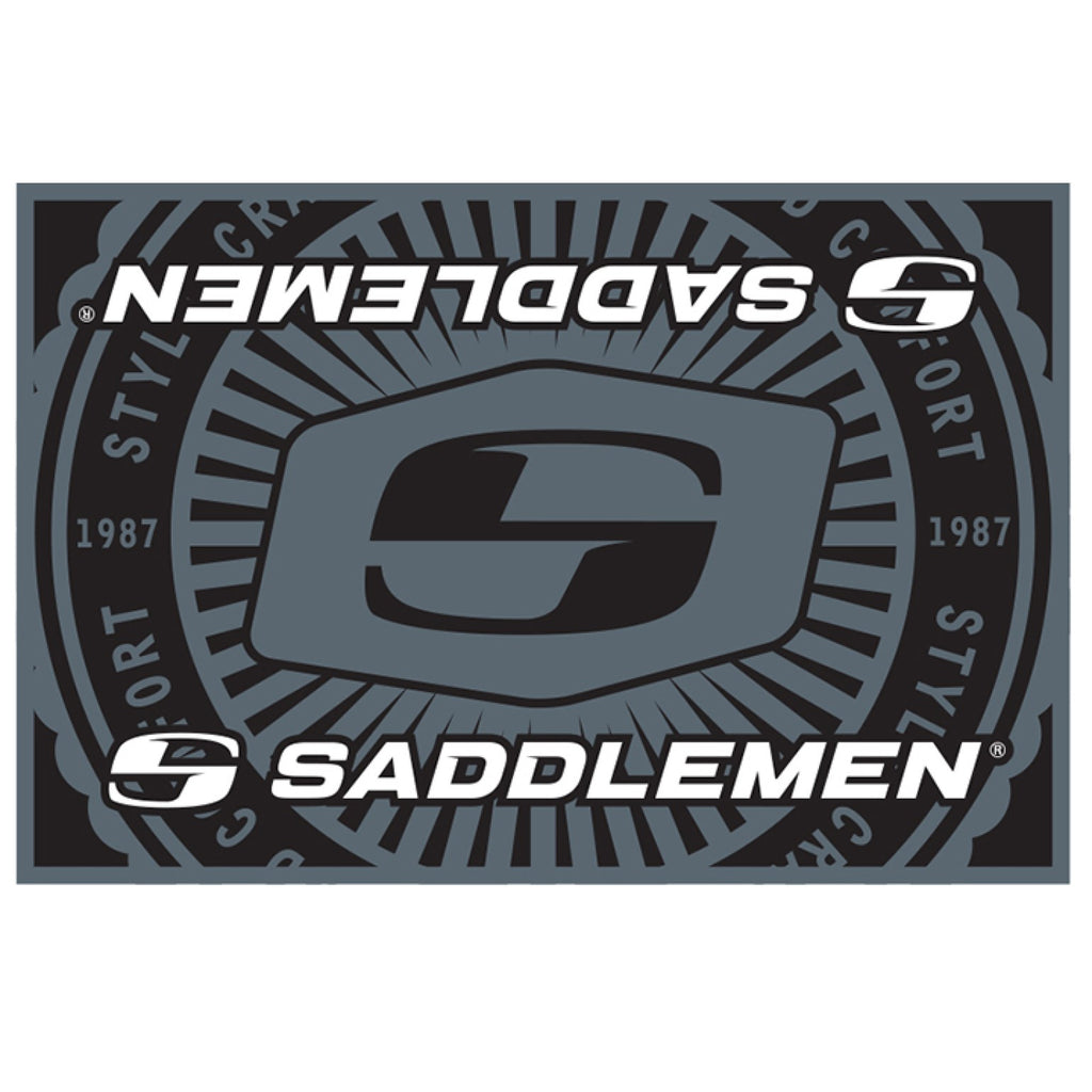 Small Saddlemen® Logo Floor Mat