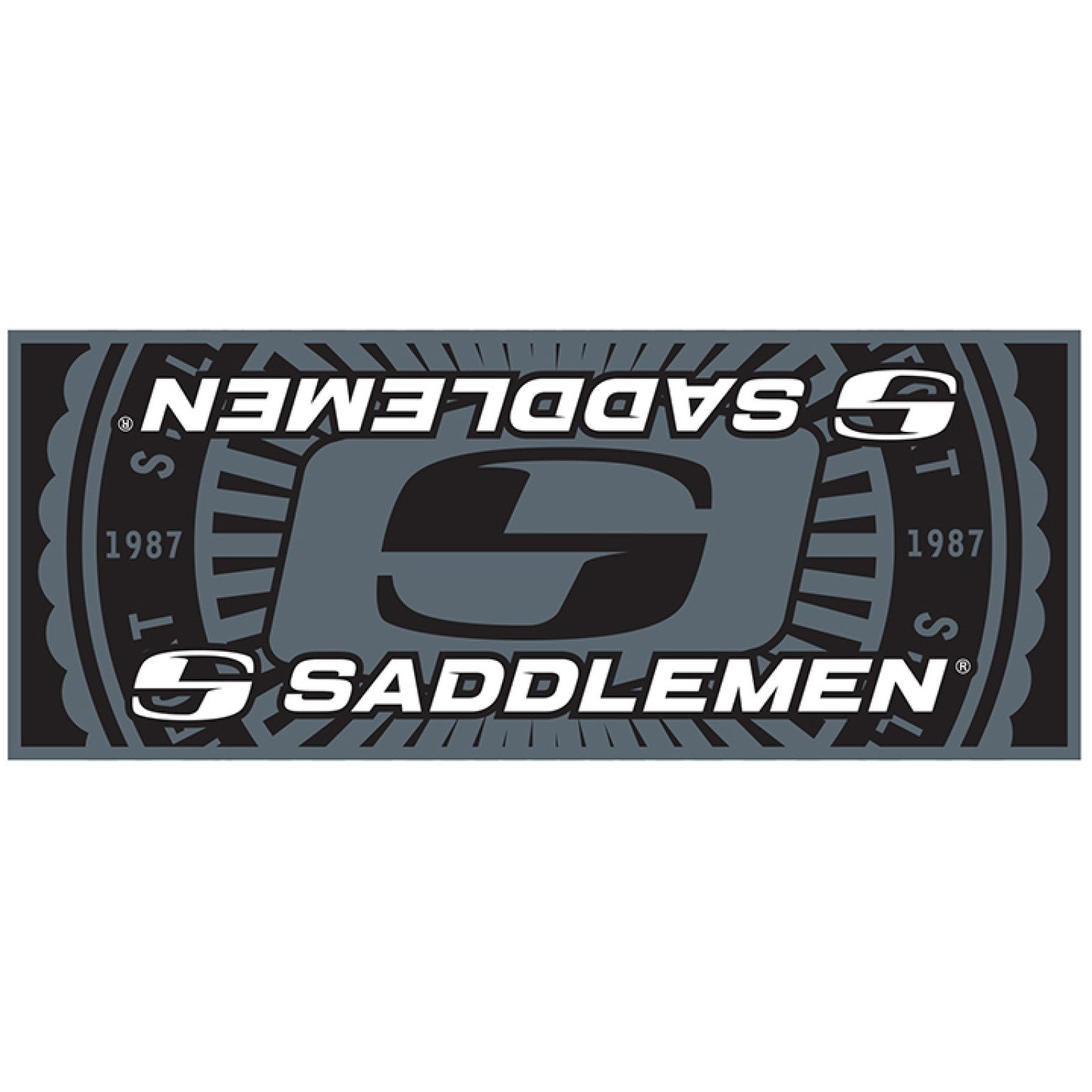 Medium Saddlemen® Logo Floor Mat