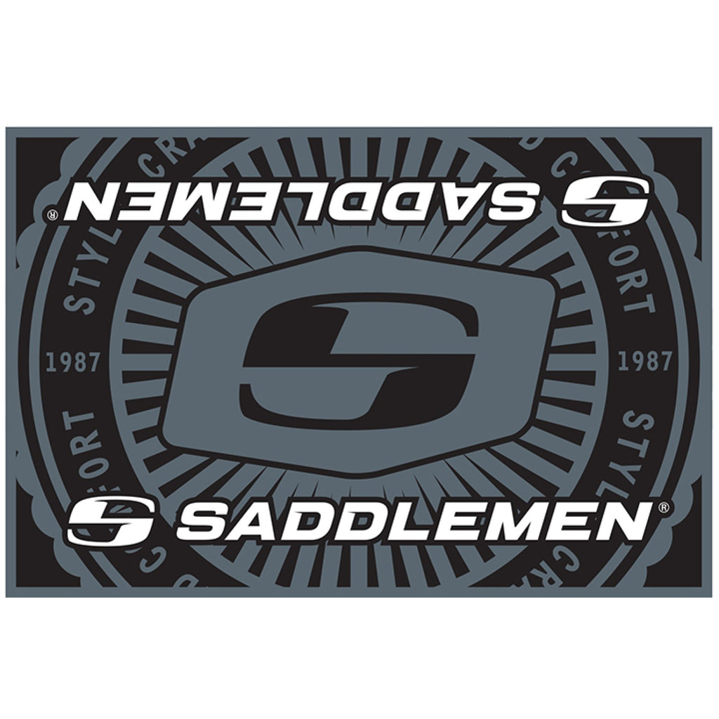 Large Saddlemen® Logo Floor Mat