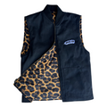 Leopard Motorcycle Vest