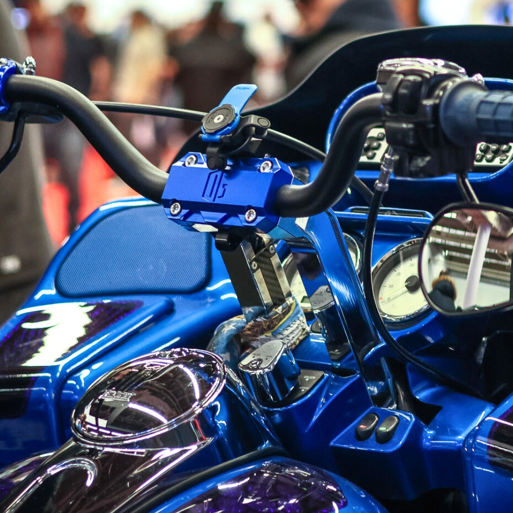 OG 10.5" Pull Back Risers installed on a Road Glide FLTR