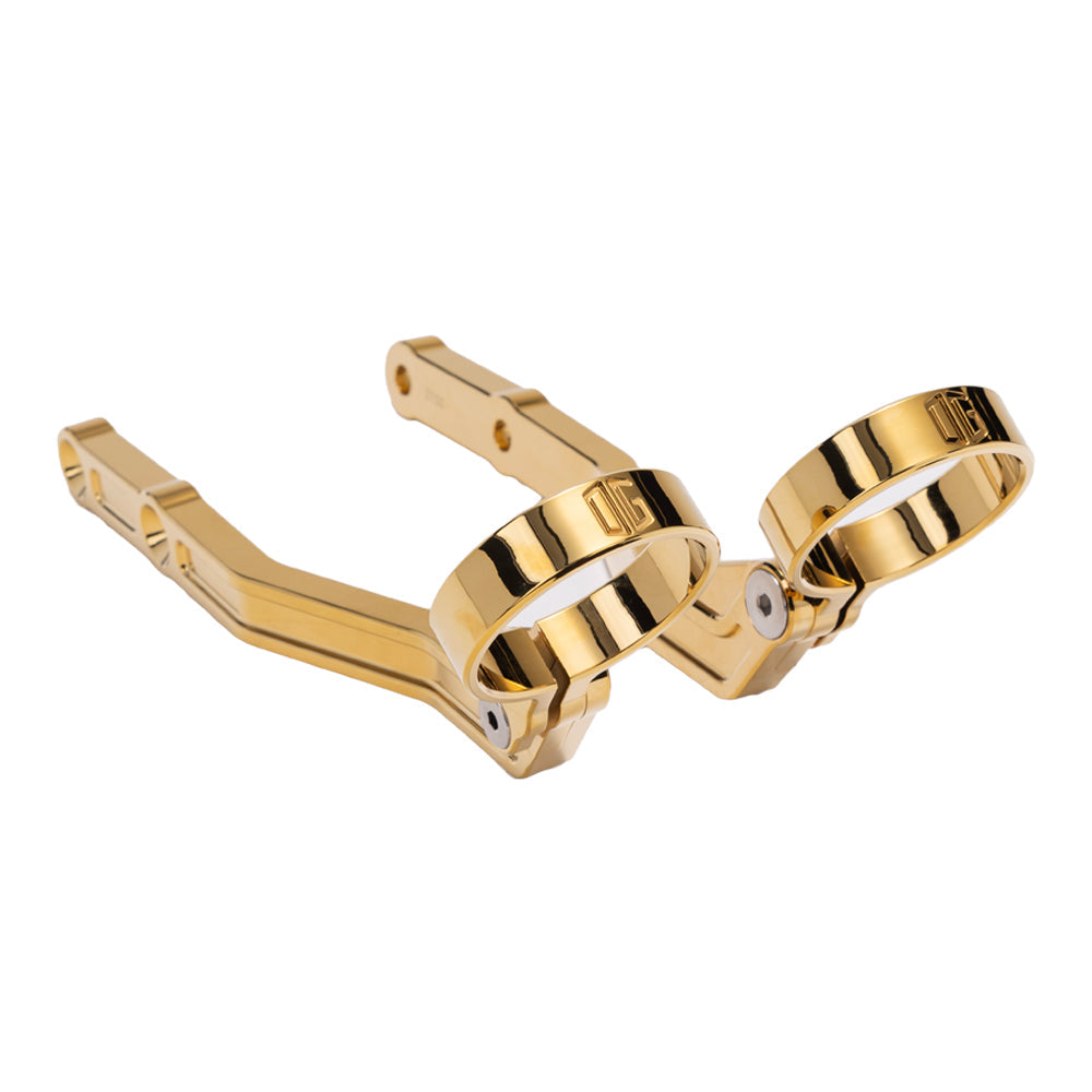OG Gold Plating 2009-Up Touring Remote Reservoir Mounts