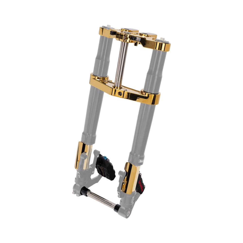 OG Gold Plating 2014-2023 Touring Inverted Front End Upgrade kit