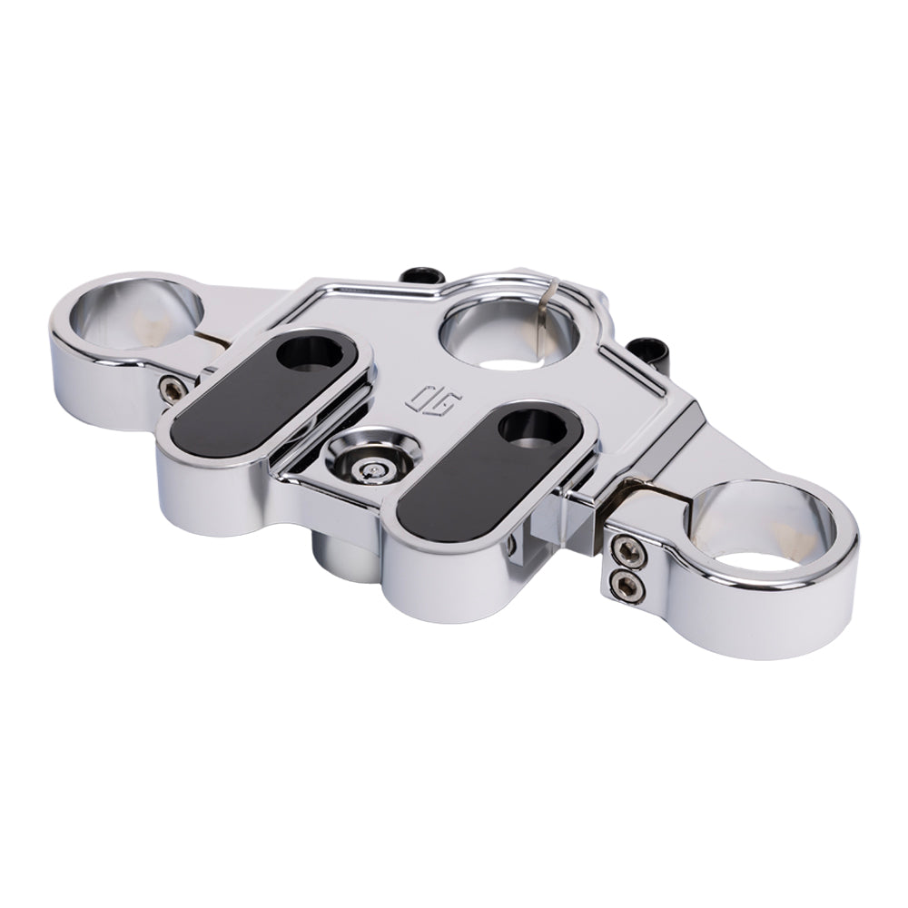 Chrome Harley Davidson Street Glide Road Glide Touring Top Triple Tree