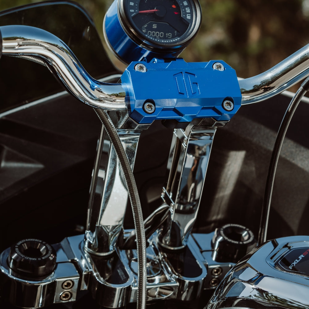 OG 2020-Up Softail Lowrider S & ST Triple Trees kit installed on a 2026 Softail Low Rider ST FXLRST