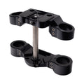 Black 2020-Up Softail Lowrider S & ST Drop 1" Triple Trees kit