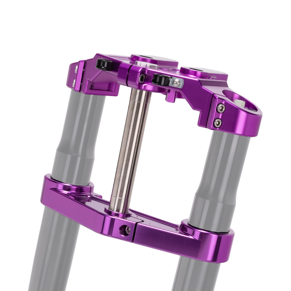 OG Purple 2023-Up Touring CVO Triple Trees kit Drop 1 inch