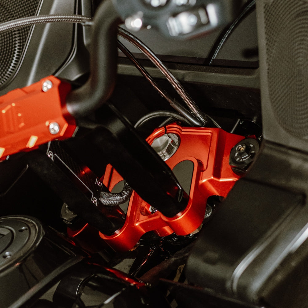 OG 2024-Up Touring Drop 1" Top Triple Tree installed on a 2025 Road Glide