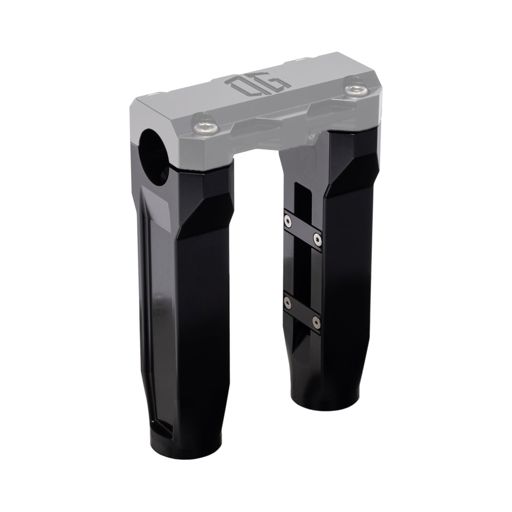 Black OG 6.5 inch Straight Riser Legs