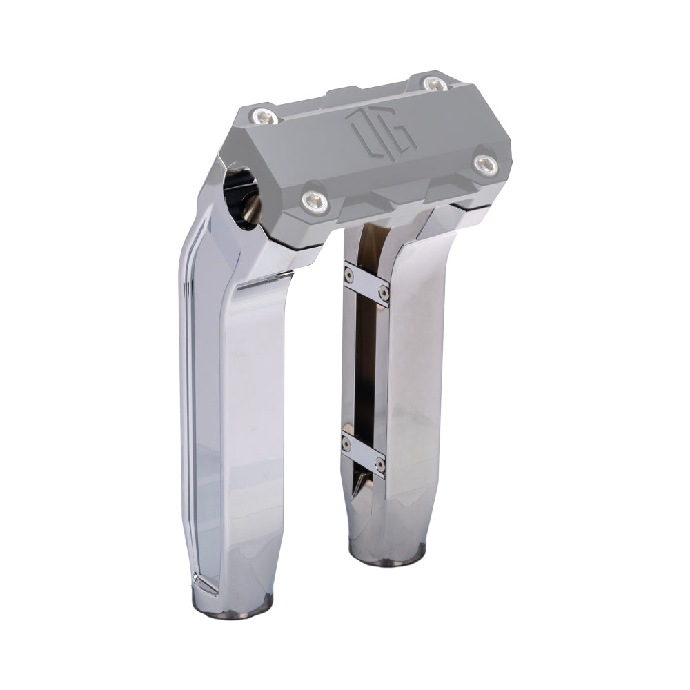Chrome OG 8.5 inch Pull Back Riser Legs