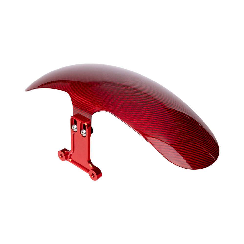 OG Bagger Shorty Carbon Fiber Fender Kit for 2024 to present models Standard Red 3K Twill fiber