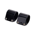 OG Fog Light Crash Bar Mounts Black for Harley-Davidson