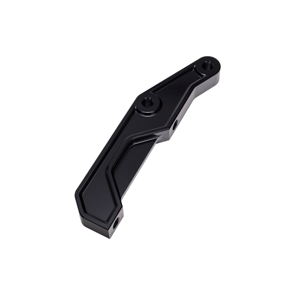 Black Front Radial Brake Caliper Mount for Harley Davidson