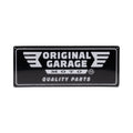 OG Embossed Metal Sign for Motorcycle Shop and Home Garage