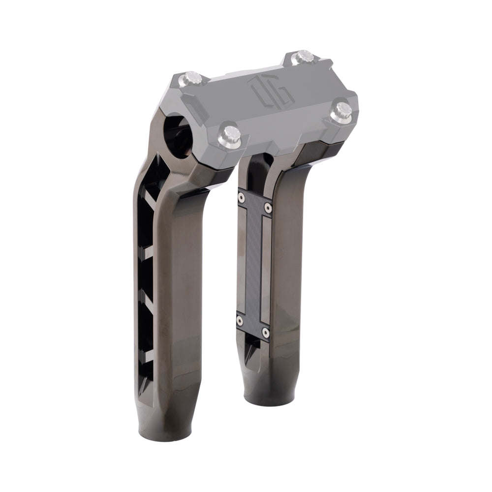 OG Black Chrome Performance 8.5 Pull Back Riser Legs