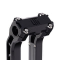 OG Black Performance Top Clamp on OG Black Performance Riser Legs