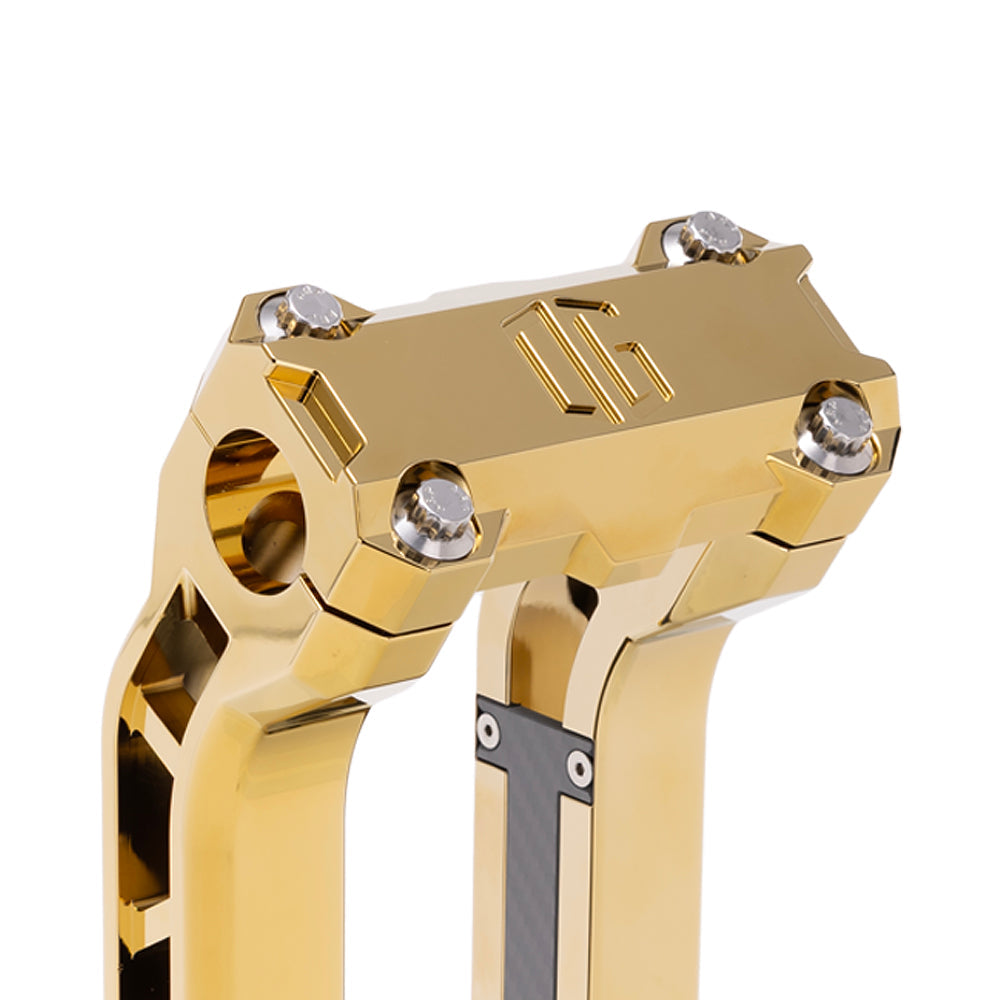 OG Gold Plating Performance Top Clamp on OG Gold Plating Performance Riser Legs