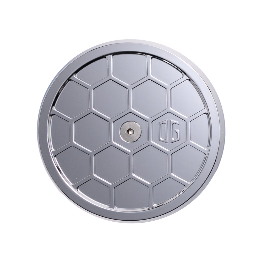 OG Chrome Round Air Cleaner Cover HoneyComp