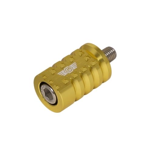 Harley Davidson Gold Shorty Mini Gripper Shifter Peg
