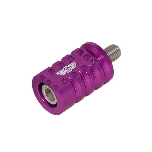 Harley Davidson Purple Shorty Mini Gripper Shifter Peg