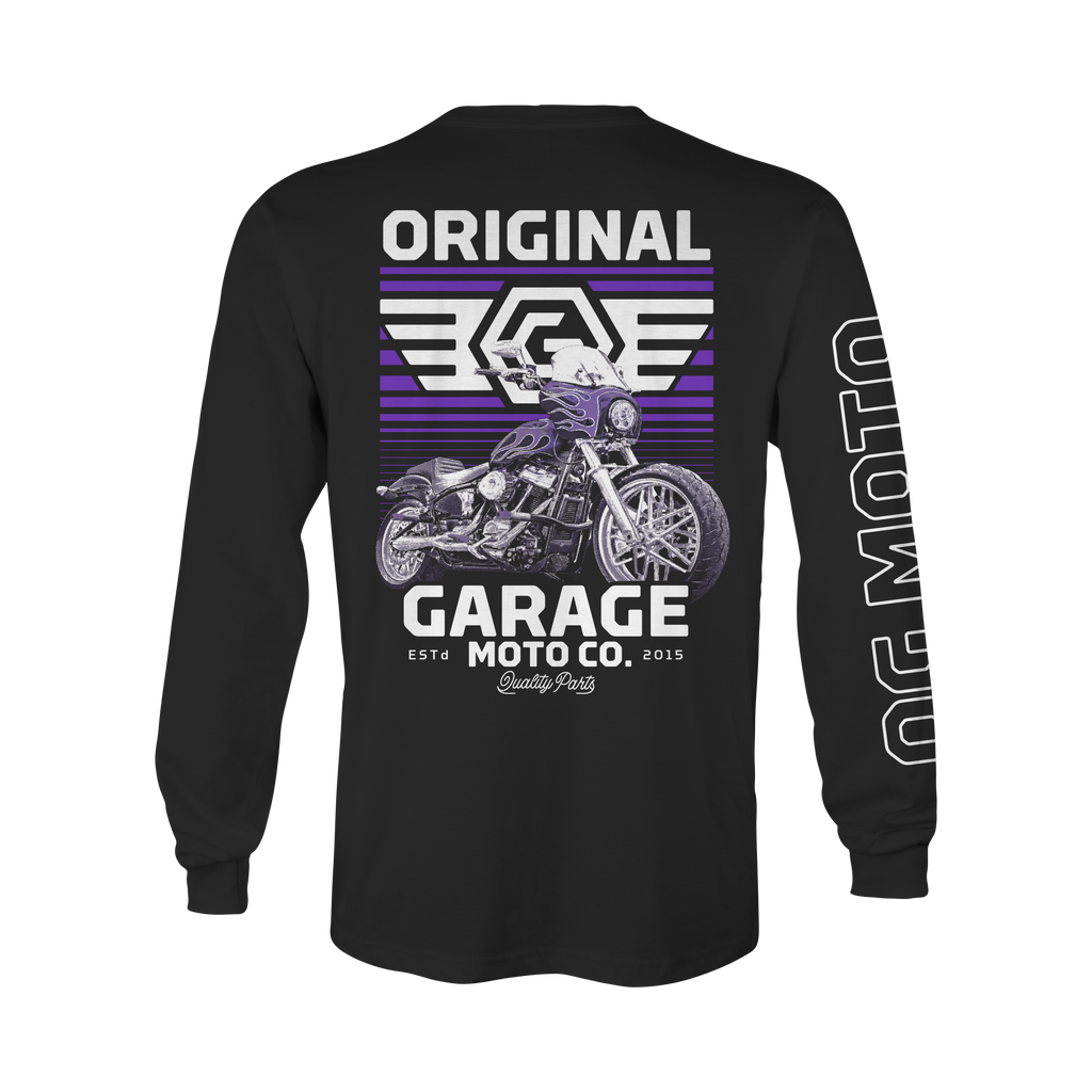 OG 10th Anniversary Softail Long Sleeve - Black