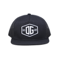 OG Classic Black Trucker Hat - Original Garage Moto