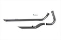 Panhead Exhaust Set Flat Front Pipe