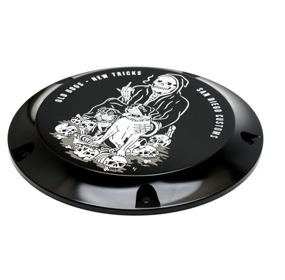 SDC M8 Bagger Derby Cover - OLD DOGS