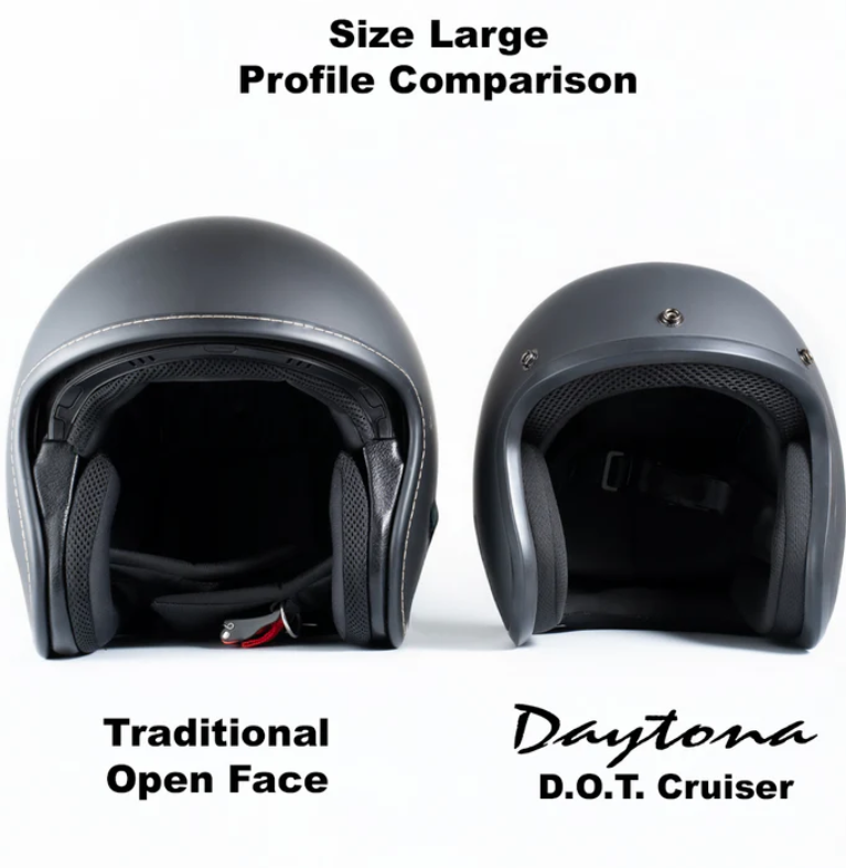 Daytona D.O.T. Cruiser Jr.- Hi-Gloss Black