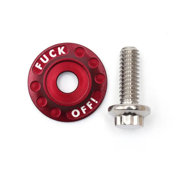 SDC SEAT SAVER - SEAT SCREW WASHER KIT - F-OFF!