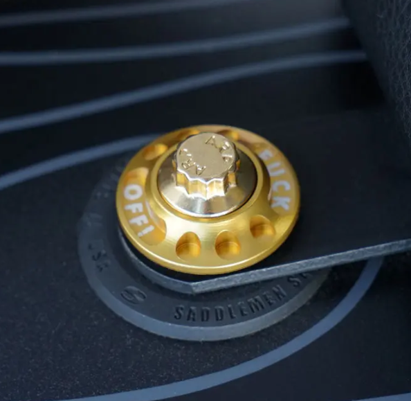 SDC SEAT SAVER - SEAT SCREW WASHER KIT - F-OFF!