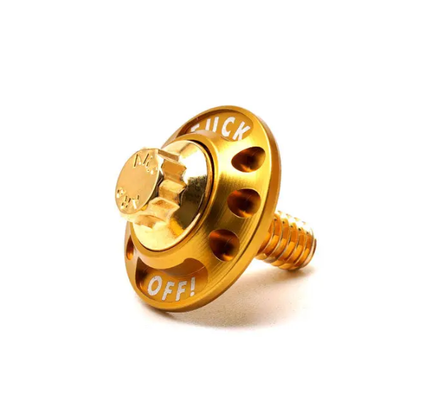SDC SEAT SAVER - SEAT SCREW WASHER KIT - F-OFF!