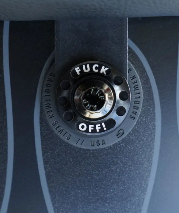 SDC SEAT SAVER - SEAT SCREW WASHER KIT - F-OFF!