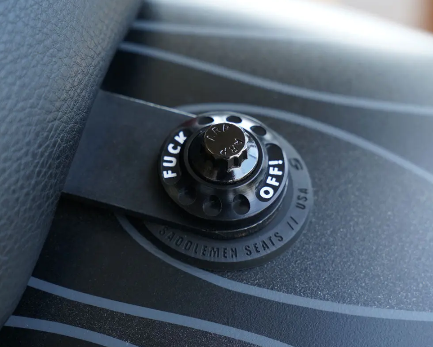 SDC SEAT SAVER - SEAT SCREW WASHER KIT - F-OFF!