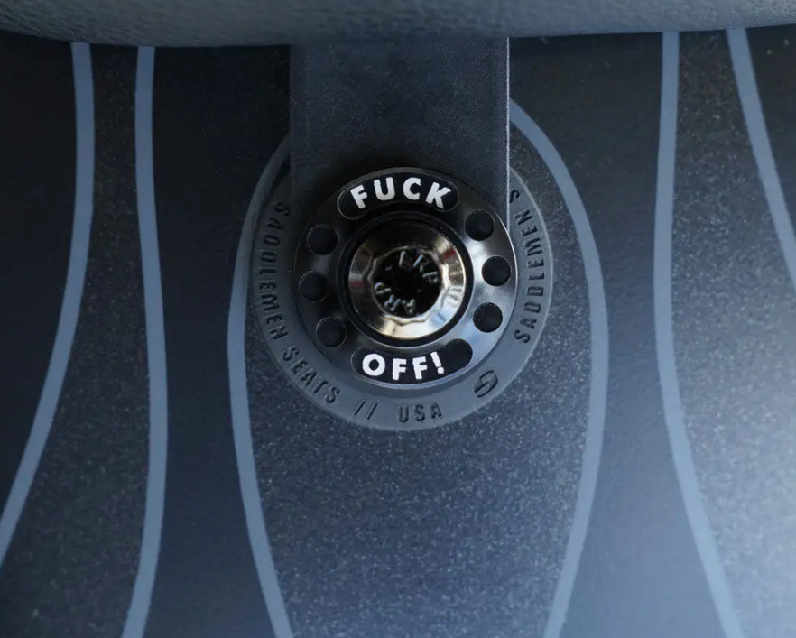 SDC SEAT SAVER - SEAT SCREW WASHER KIT - F-OFF!