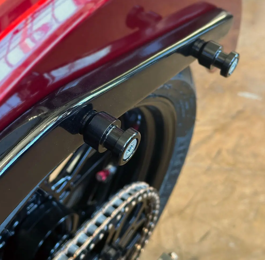 SDC Softail Low Rider CNC Bag Mounts