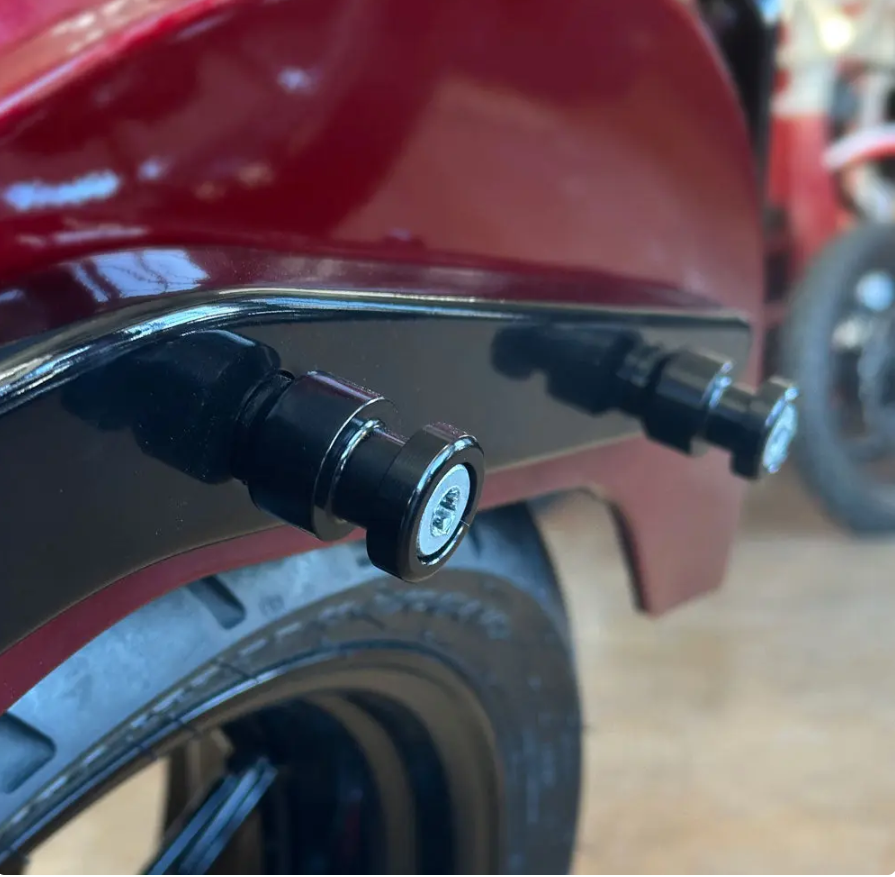 SDC Softail Low Rider CNC Bag Mounts