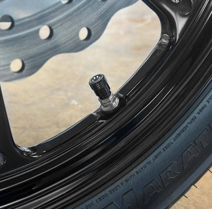 SDC Valve Stem Cap - HAPPY