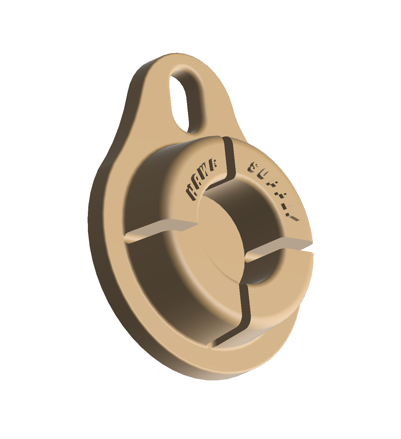 Shovelhead Exhaust Block Off 3D Print