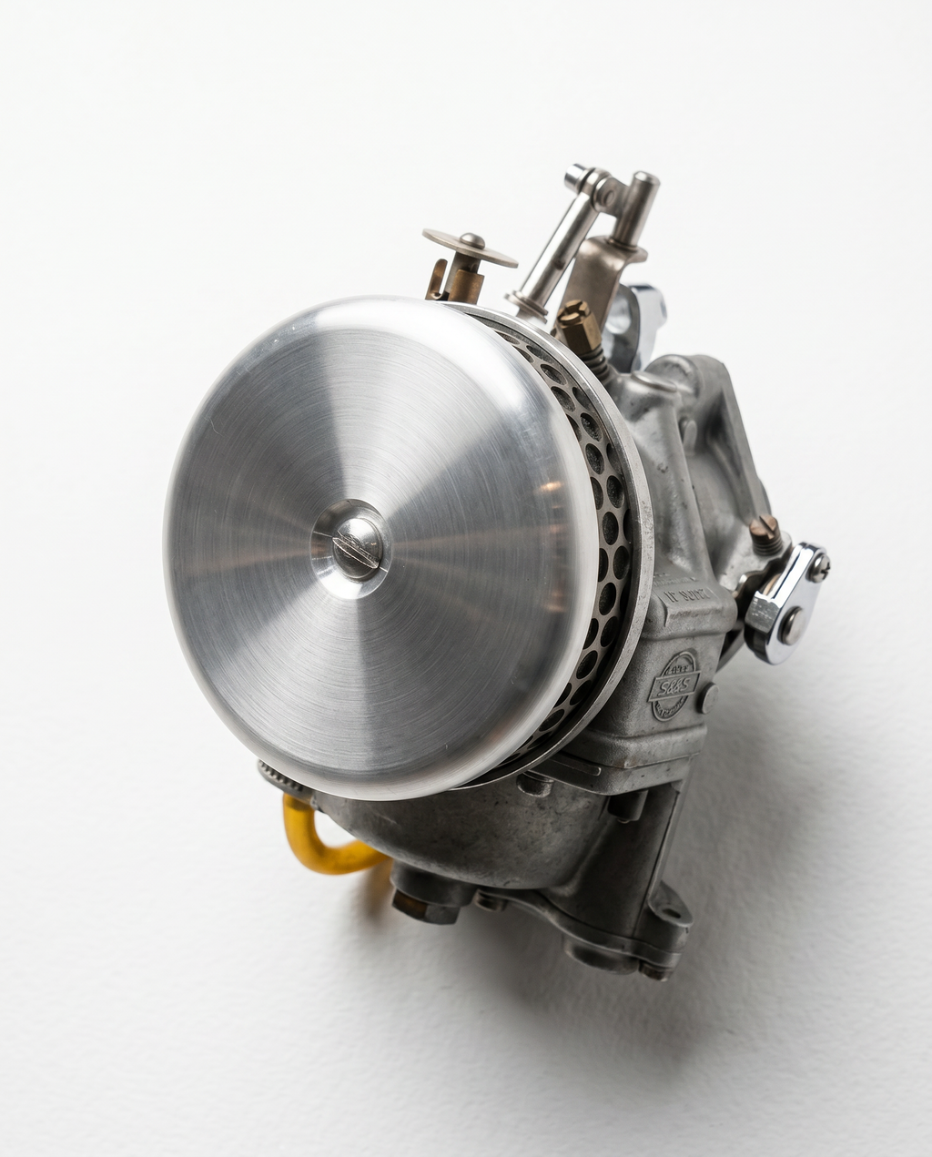 Flatty 4" AirCleaner S&S and CV Carb