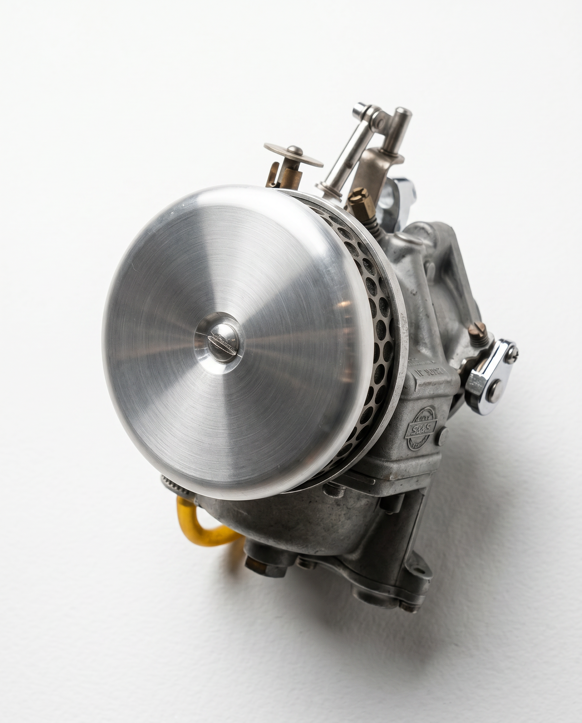 Flatty 4" AirCleaner S&S and CV Carb