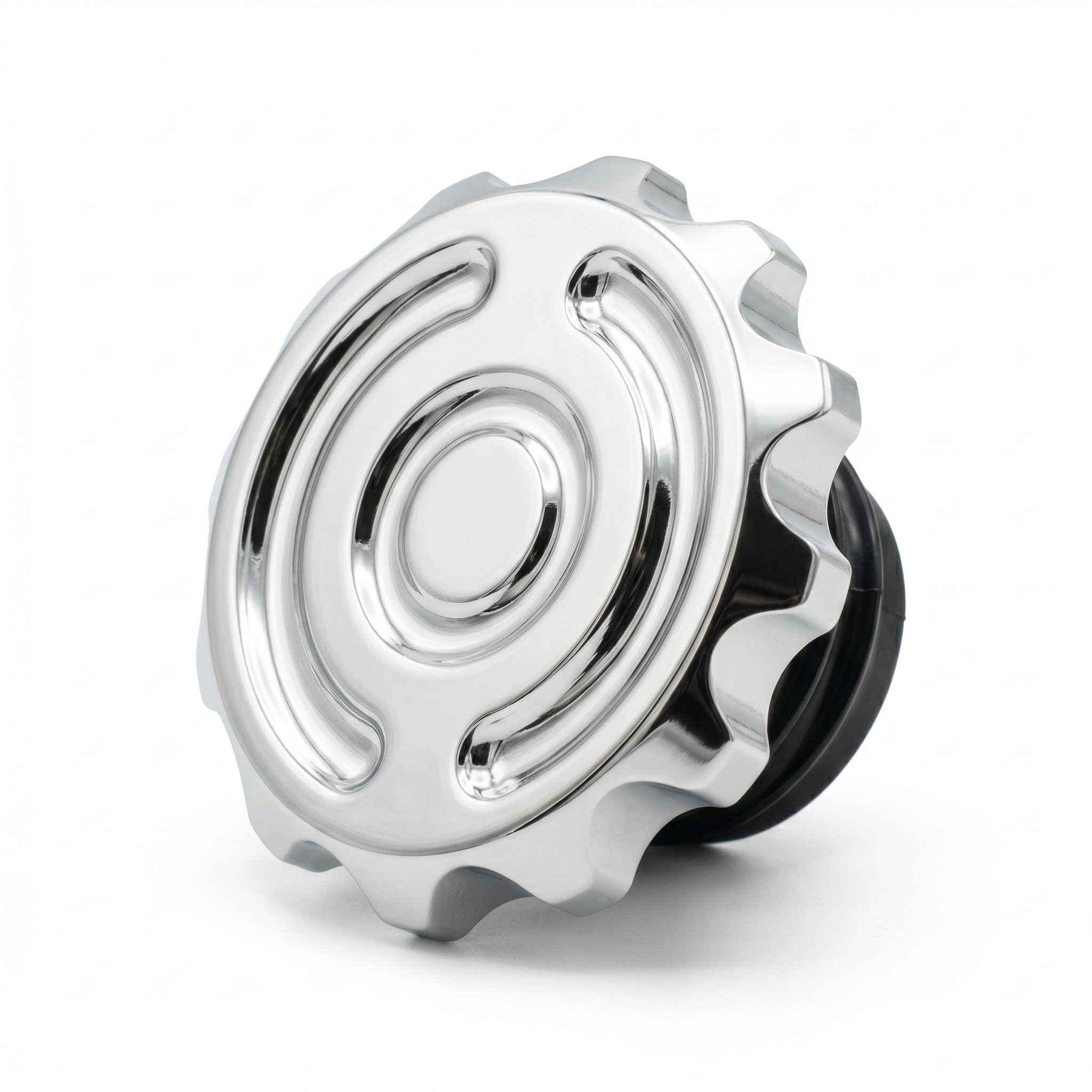Swirl 12 Point Vented Gas Cap - Screw-In