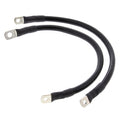 All Balls Racing 04-09 Harley XL 883 Battery Cable Kit Black 79-3011-1