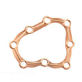 Athena Harley-Davidson 45 Solo & Servicars Copper Cylinder Head Gasket - Set of 10 S410195001010