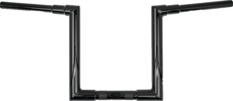 Burly Brand Jason Bar 12in - Gloss Black B12-6090B