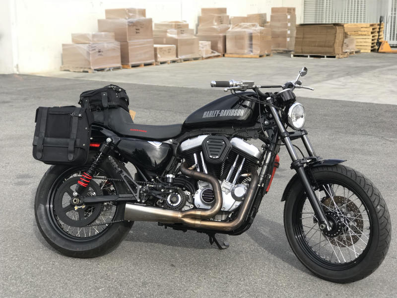 Burly Brand Voyager Saddlebag (Ea) - Black B15-1000B