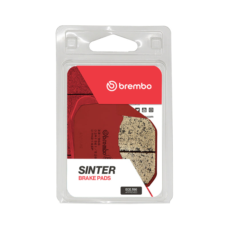 Brembo OE 04-13 Harley Davidson XL C Sportster Custom 883cc Brake Pad - Rear 07HD14SP