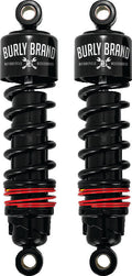 Burly Brand Slammer Shocks FLH - Black B28-1204B